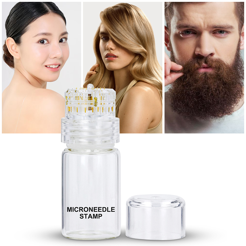 24K Gold Needles Spring Microneedling Stamp