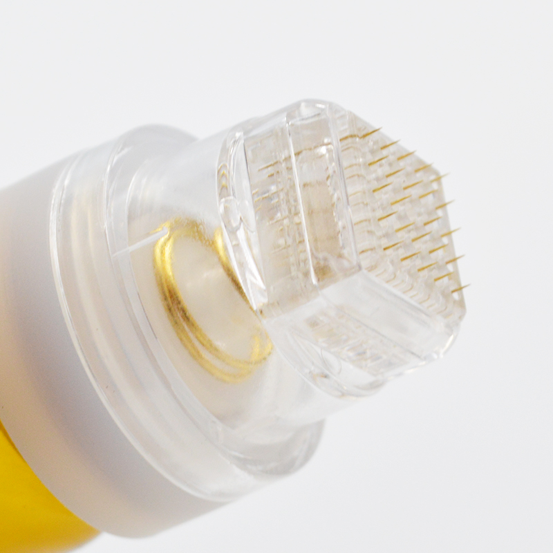 Square Head 24K Gold Needle Painless Microneedling Stamps