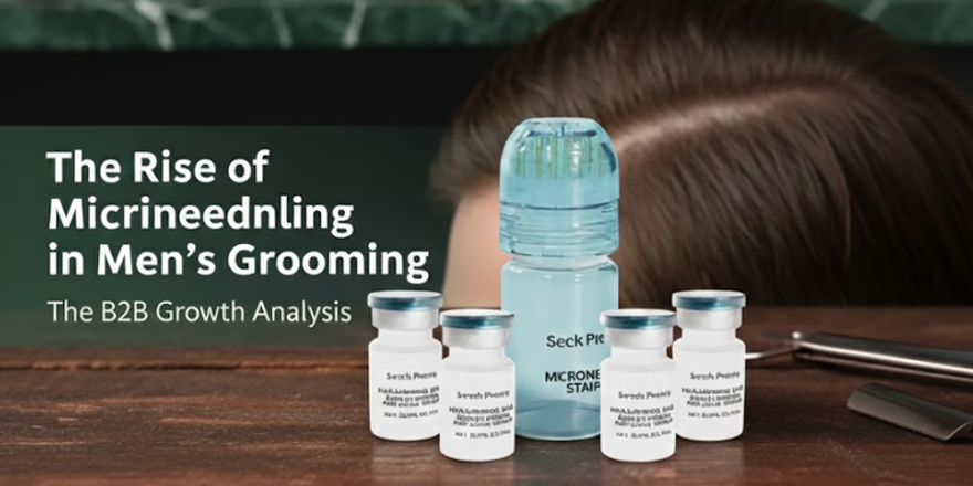 The Untapped Market of Beard and Hair Growth Care: An Analysis of the Explosive Growth of Microneedling Technology in the Men's Grooming Market
