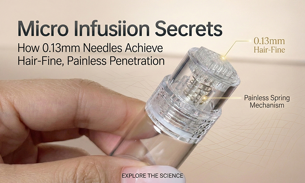 Micro Infusion Secrets: How 0.13mm Needles Achieve Hair-Fine, Painless Penetration