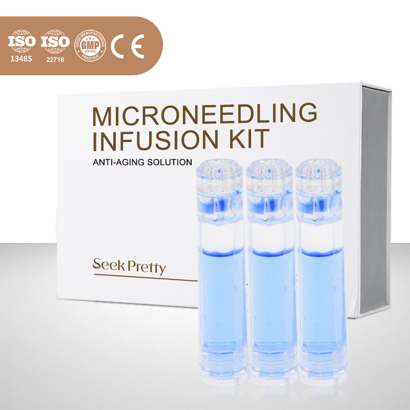 OEM 24K Gold Microneedling Stamp Pen for Lips