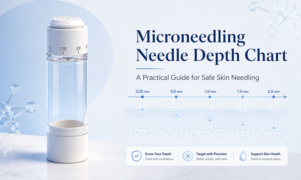 Microneedling Needle Depth Chart: A Practical Guide for Safe Skin Needling