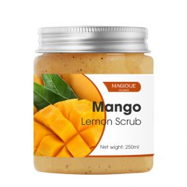 Custom Private Label Mango Sea Salt Body Scrub