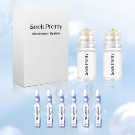 Microneedling Stamp Bottle + Ampoule Serum Set