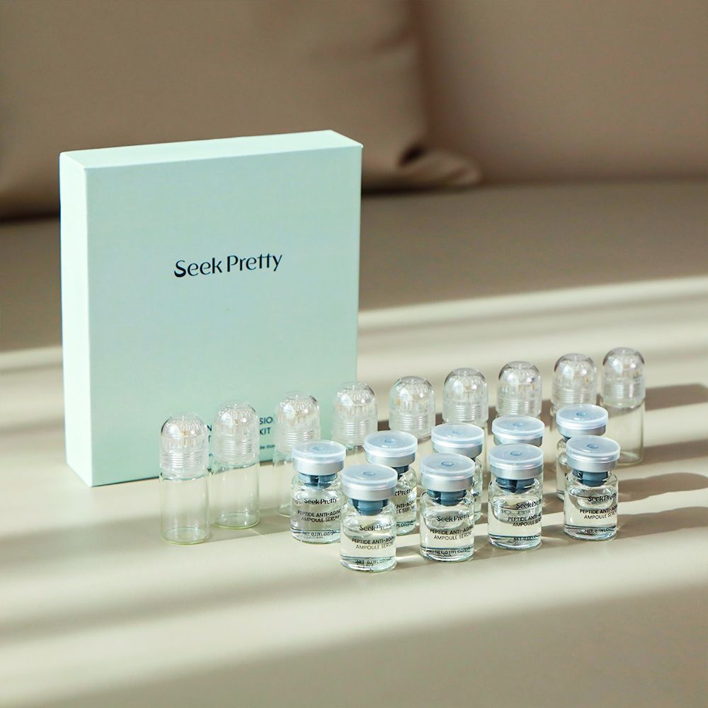 9+9 Hair Growth Serum + Microneedling Stamp Set