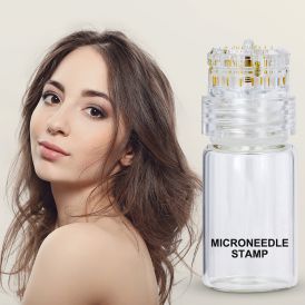 24K Gold Needles Spring Microneedling Stamp