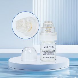 Square Head Painless Microneedling Stamps With 24K Gold Needle