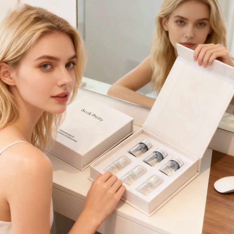 ODM OEM Spa and Home Use Micro-Infusion System PDRN Hydra Auto Serum Kit