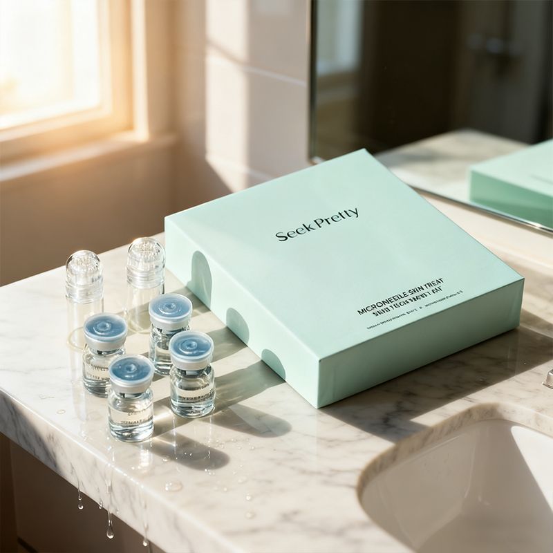 OEM 4 Microneedling Serum + 2 Stamp Micro Infusion Kit