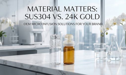 Material Matters: Choosing Between SUS304 and 24K Gold for Your Micro Infusion Brand