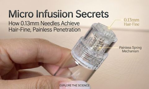 Micro Infusion Secrets: How 0.13mm Needles Achieve Hair-Fine, Painless Penetration