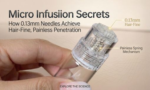 Micro Infusion Secrets: How 0.13mm Needles Achieve Hair-Fine, Painless Penetration