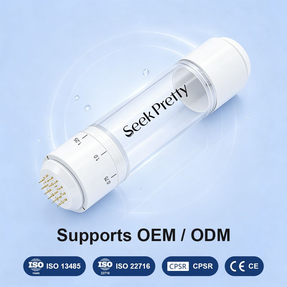 Private Label Micro Infusion Stamp Device  Manufacturer  | 0.25–1.5mm Spring Pump