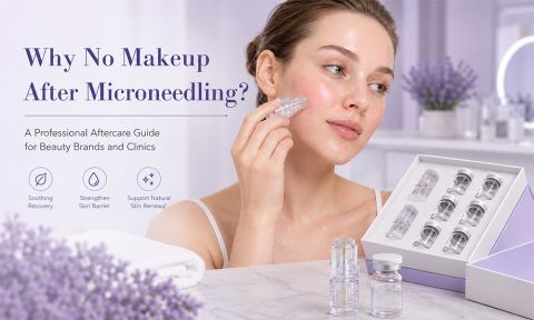 Why No Makeup After Microneedling? A Professional Aftercare Guide for Beauty Brands and Clinics