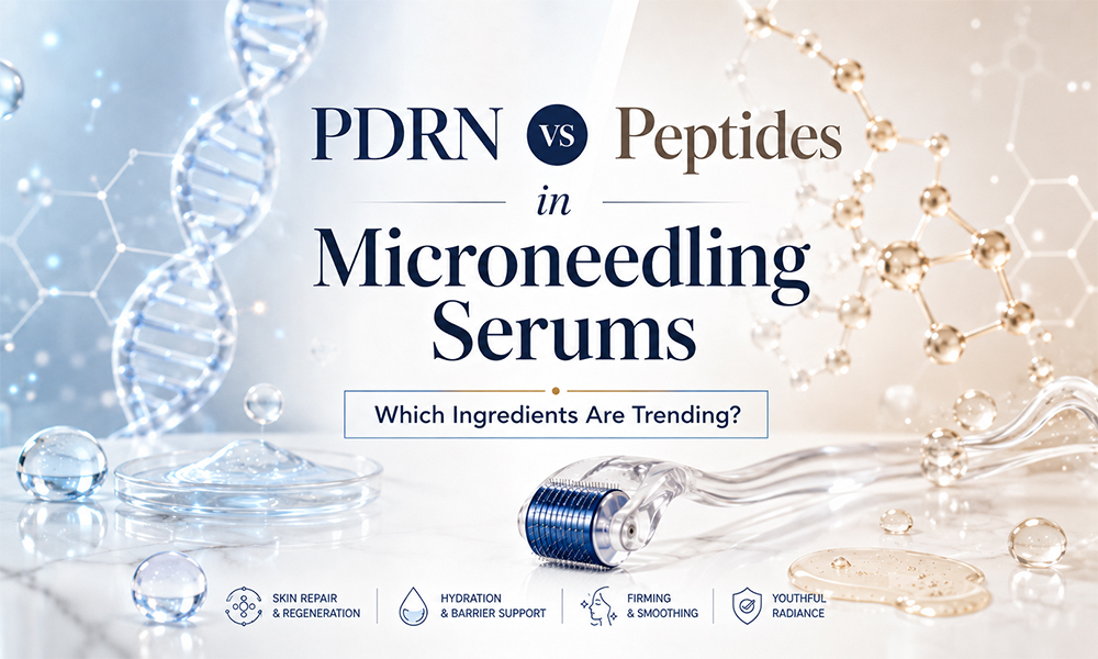 PDRN vs Peptides in Microneedling Serums: Which Ingredients Are Trending?